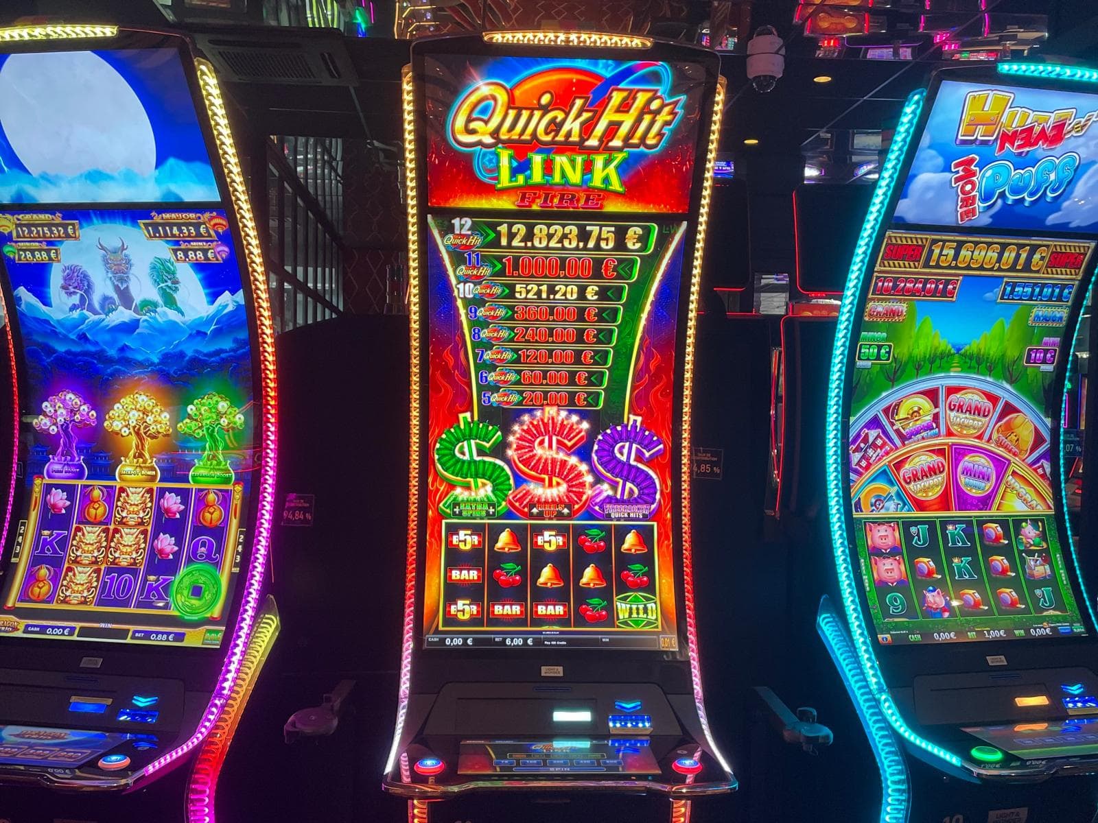 Casino Hendaye - Machines populaires