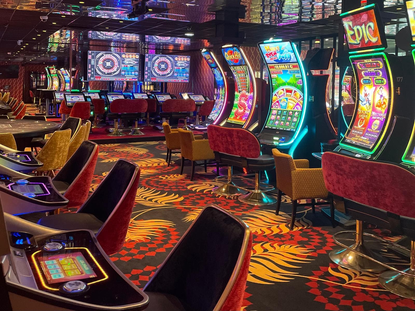 Casino Hendaye - Salle machine