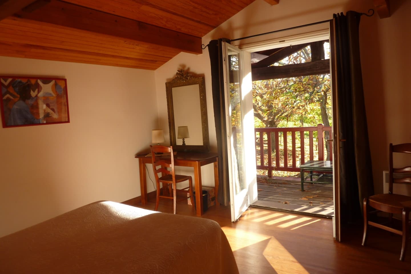Castorene - Chambre balcon