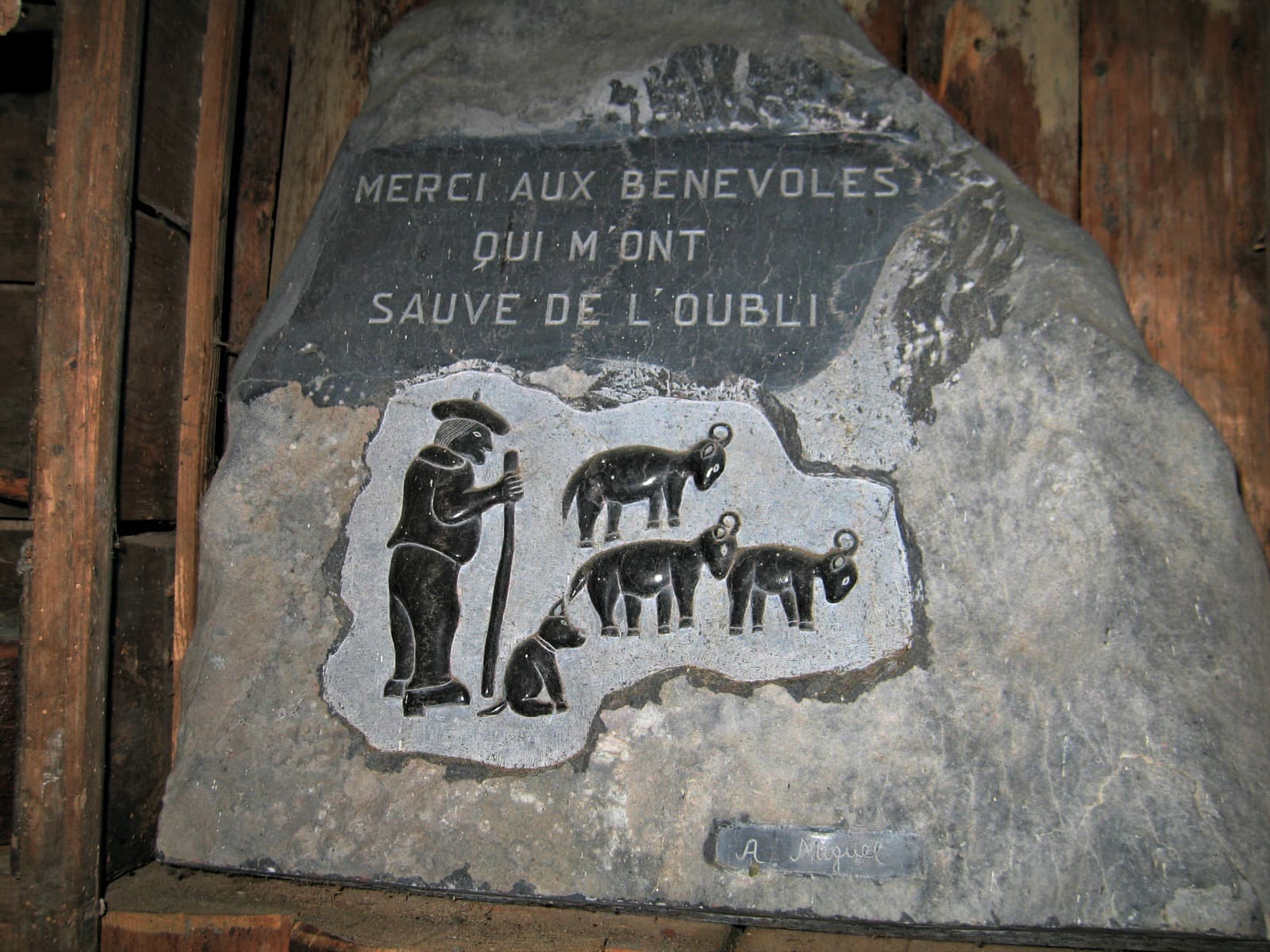 Cayolar - Remerciement