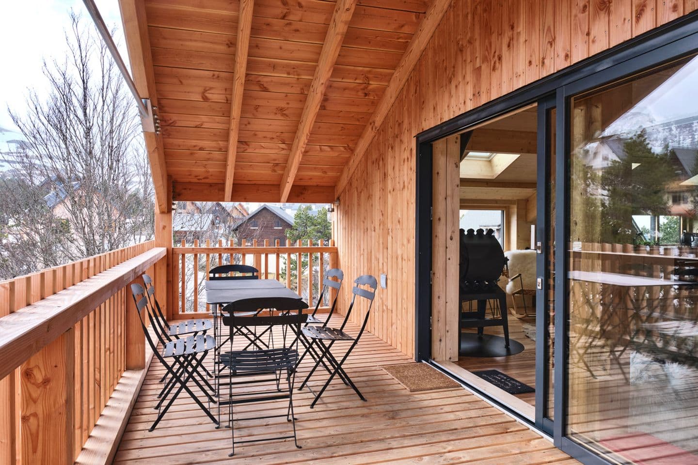Chalet Melzerata - Terrasse