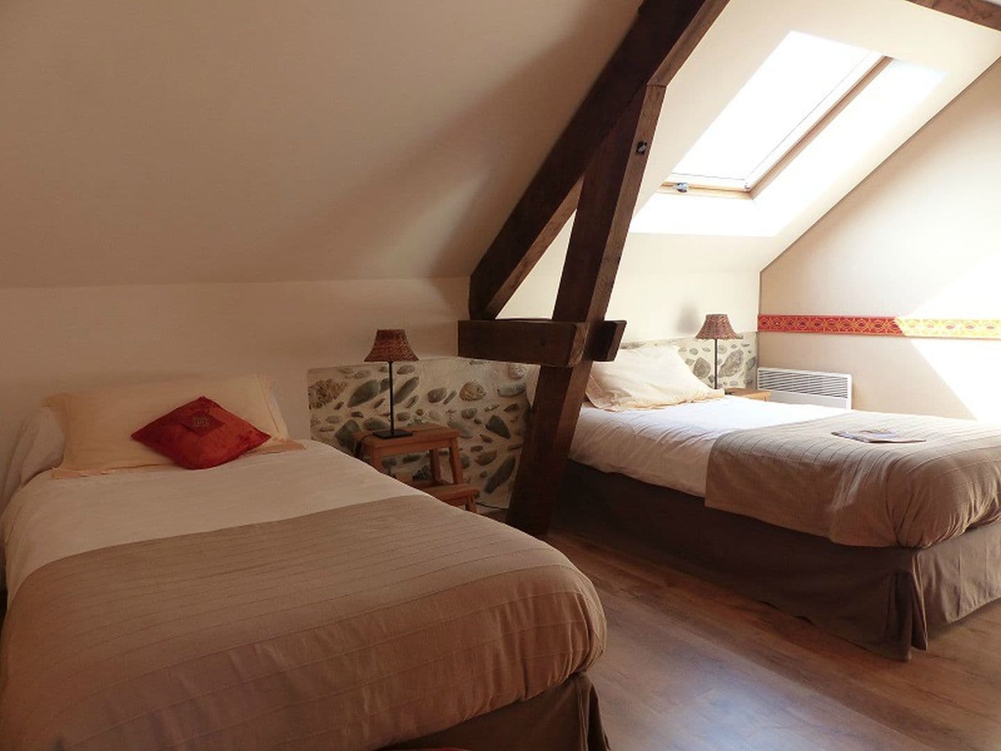 Chambre 2 lits