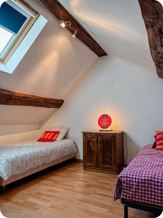 Chambre 3 en mezzanine au 2ème étage