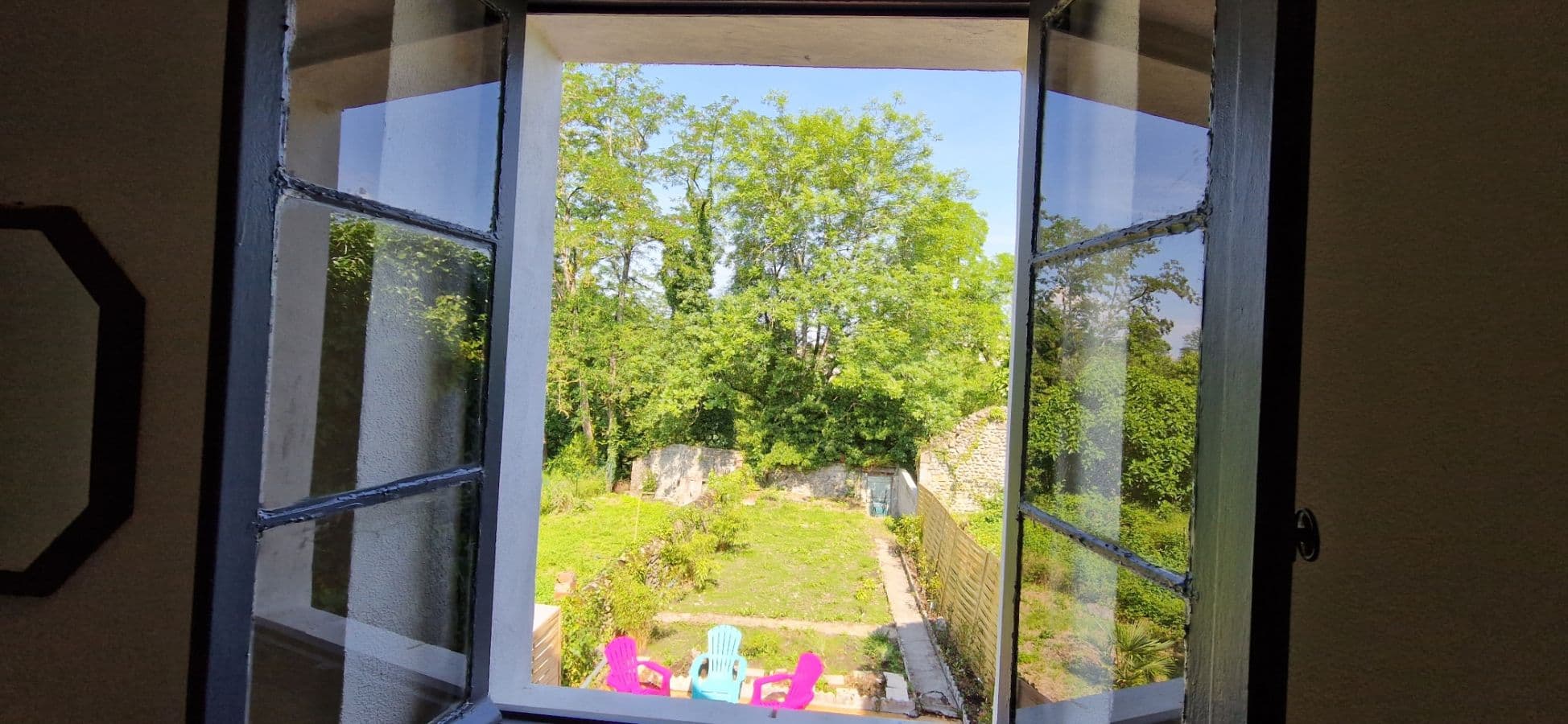 Chambre 3-4-vue jardin