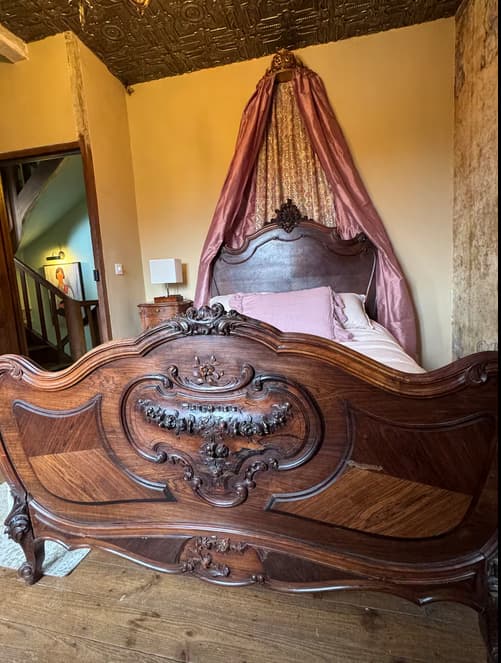Chambre Mme de Pompadour - lit double