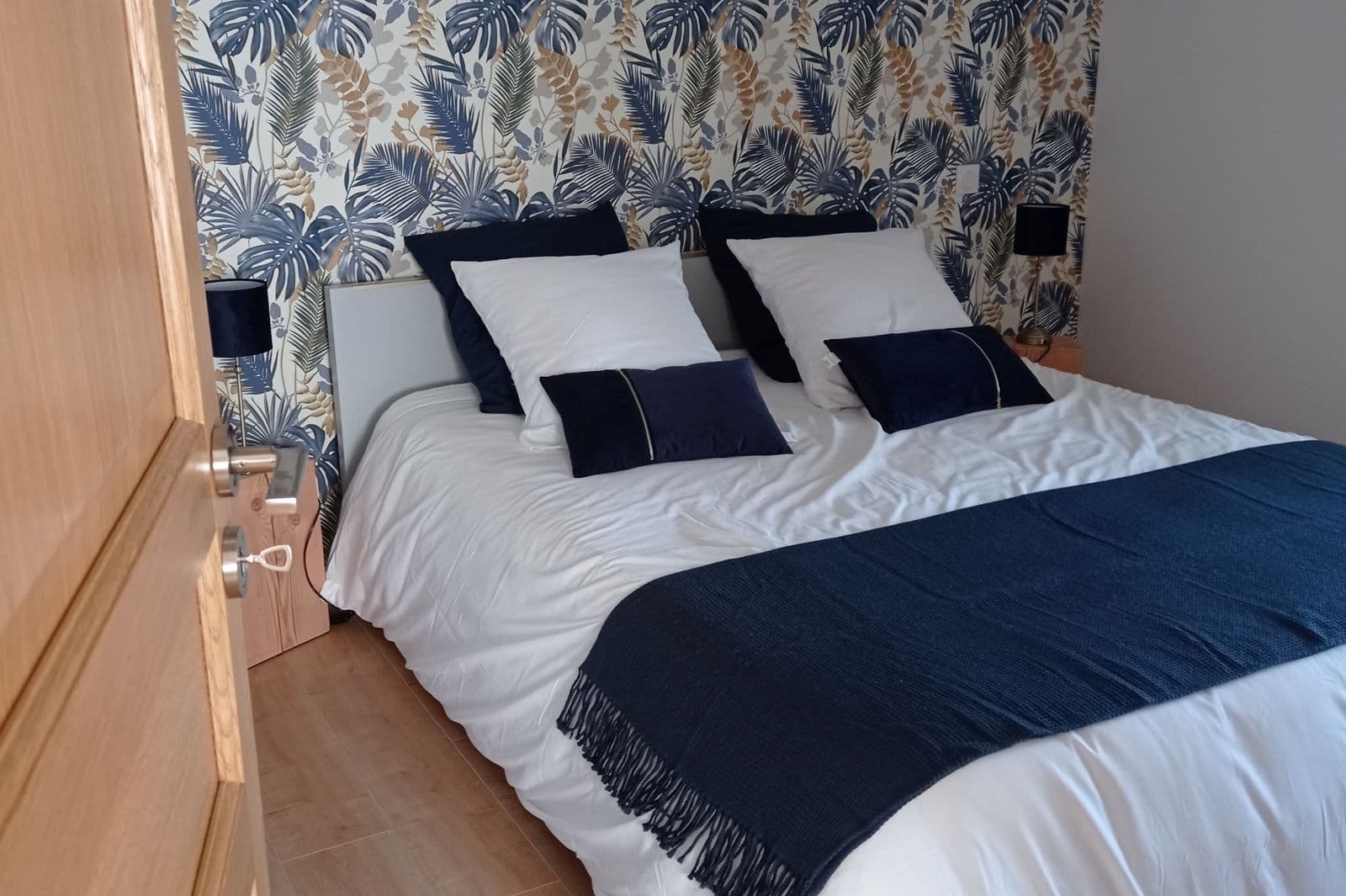 Chambre bleue
