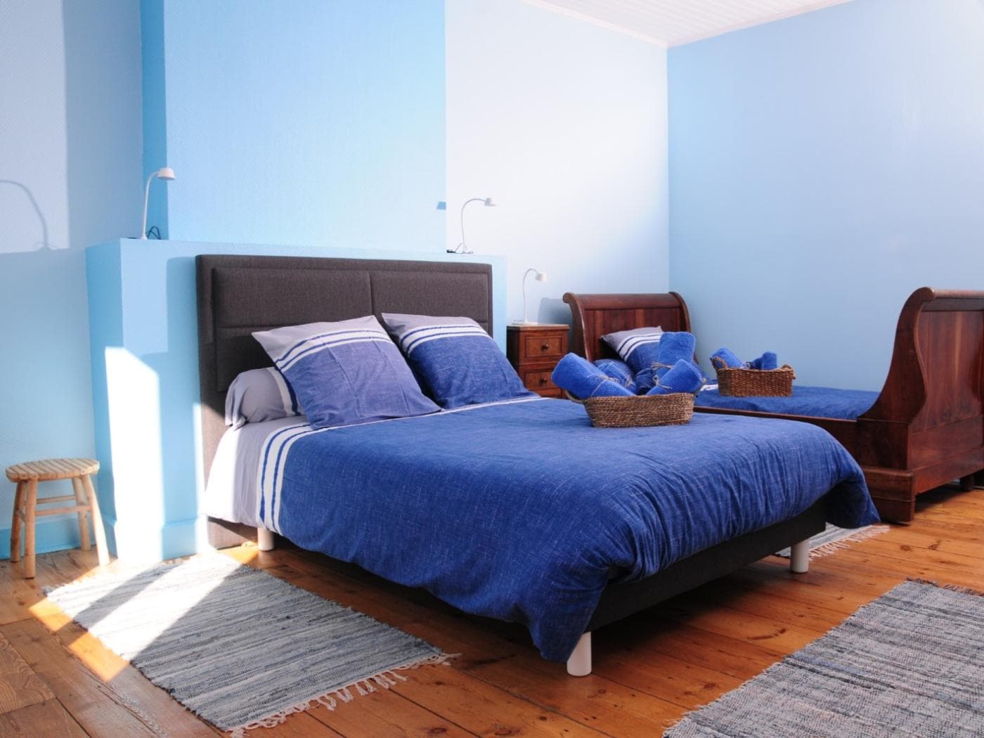 Chambre bleue