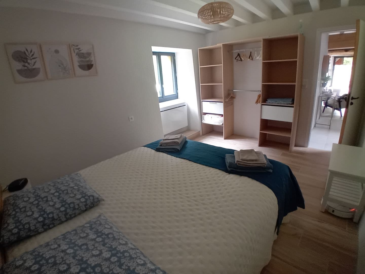 Chambre bleue