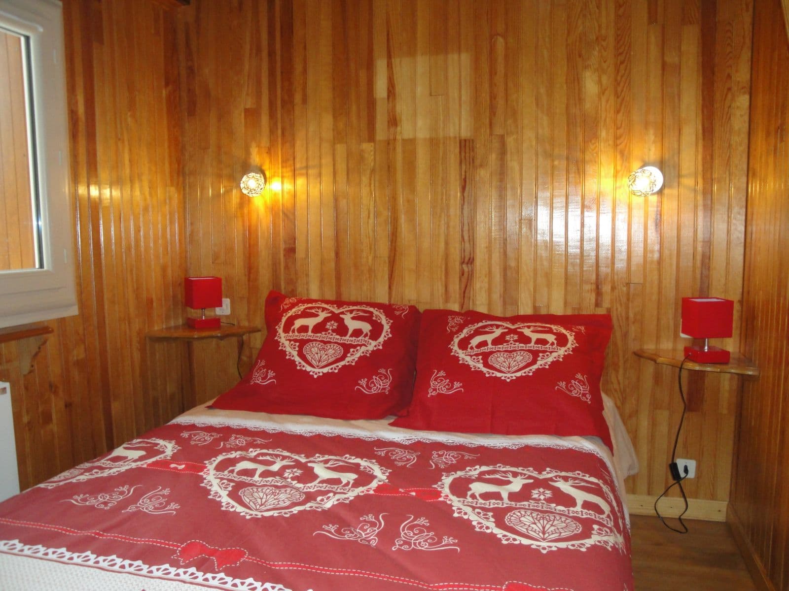 Chambre lit double 1er niveau