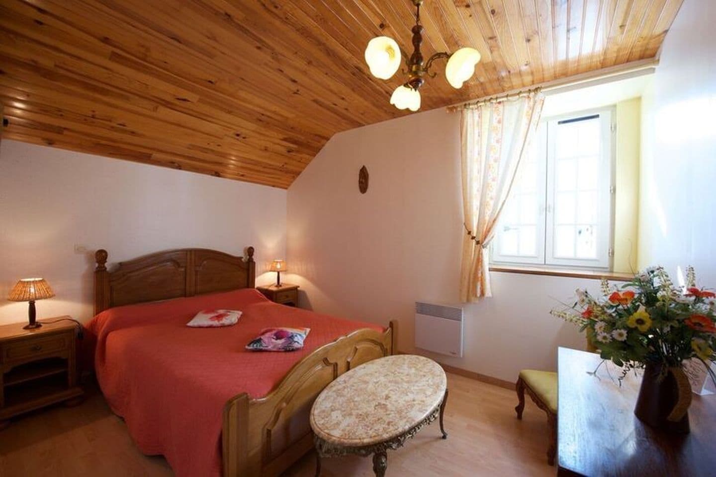 Chambre lit double
