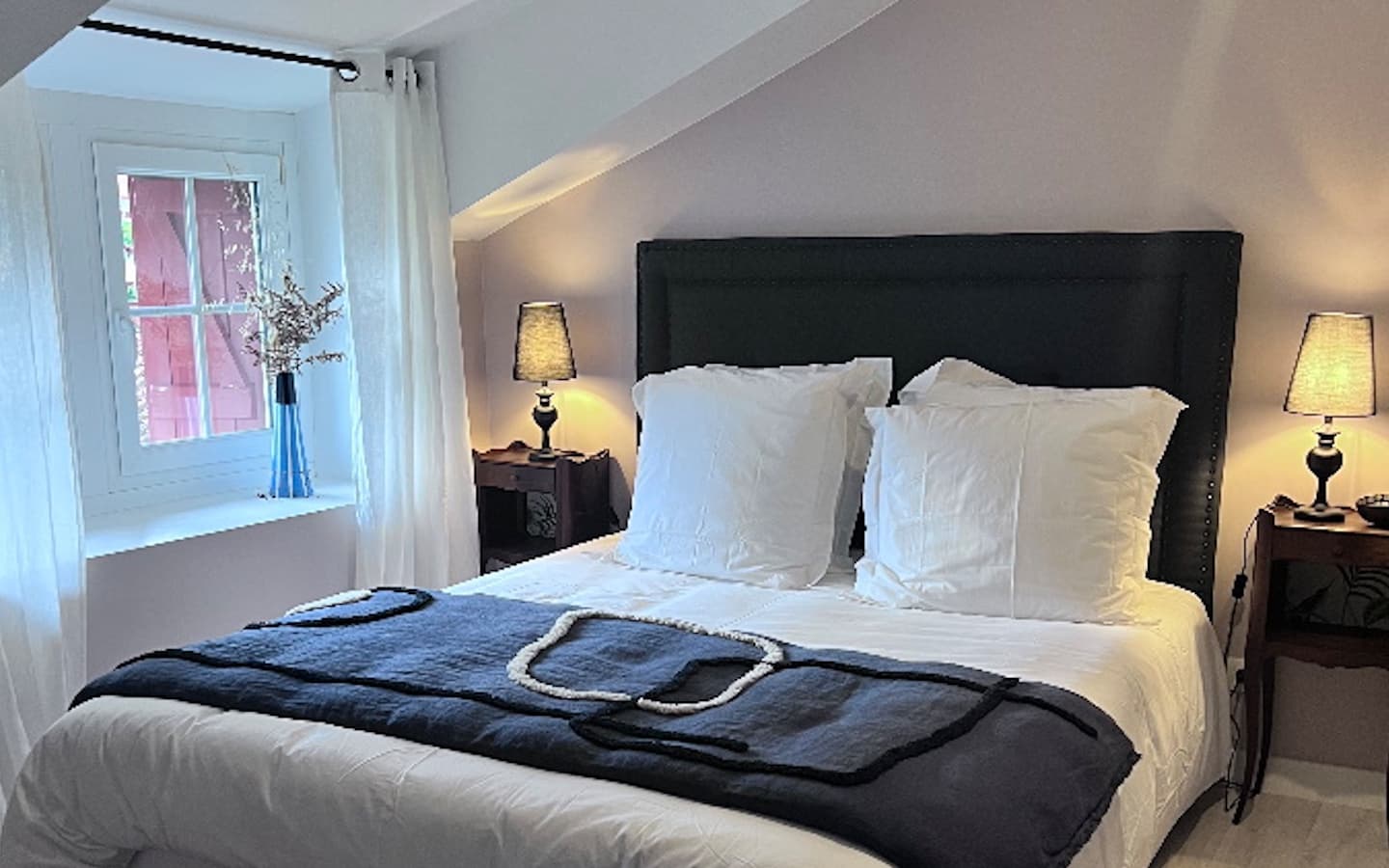 Chambre lit double
