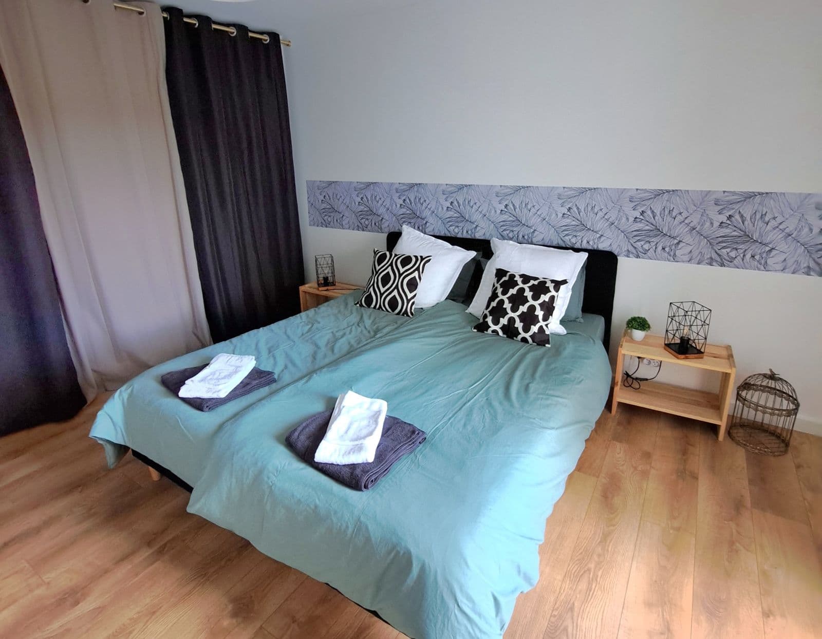 Chambre lit double RDC