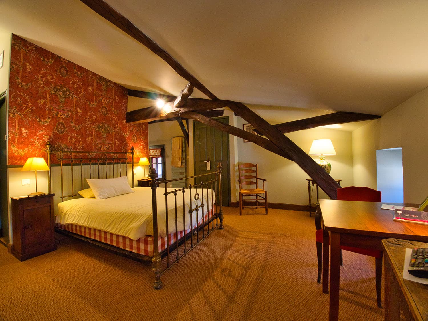 Chambre mansardée