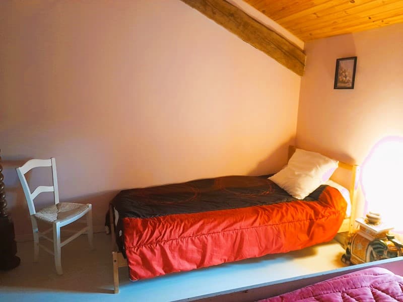 Chambre rose La Grange de Mamie2