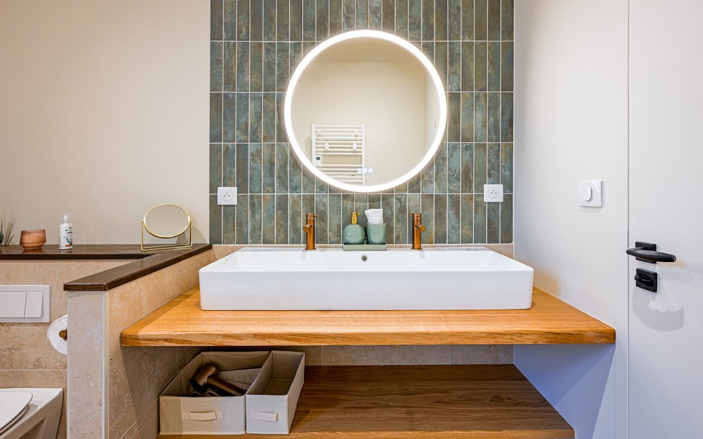 Salle de bain Bronze