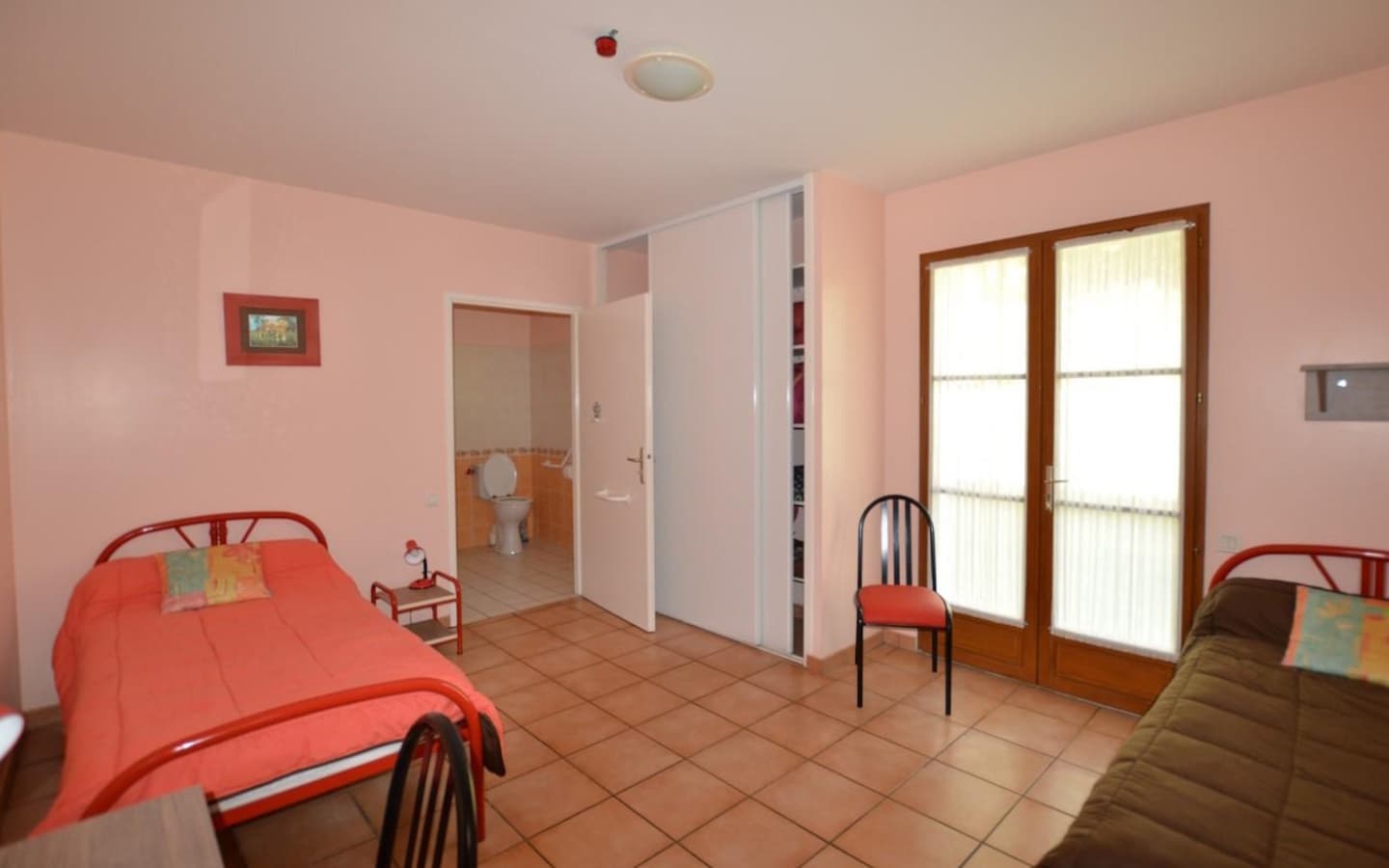 Chambre orange