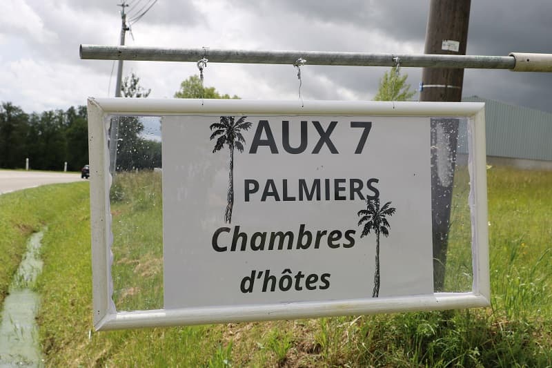Chambres d'hôtes Aux 7 Palmiers