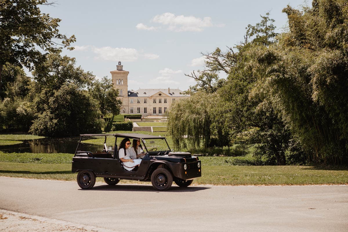Chateau Lagrange mehari experience