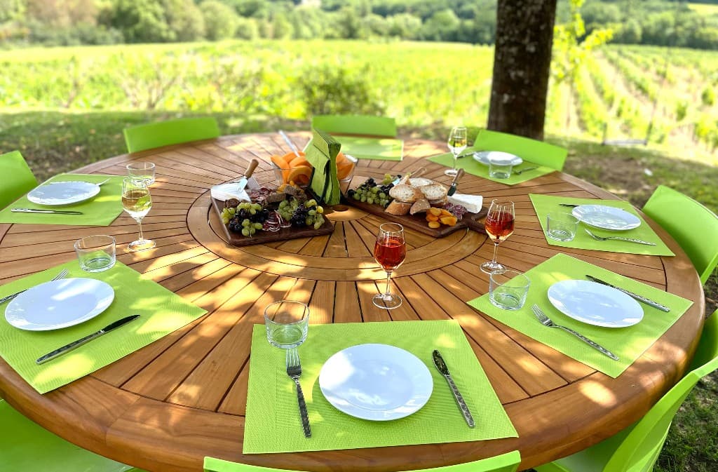 Château Lestevenie_repas