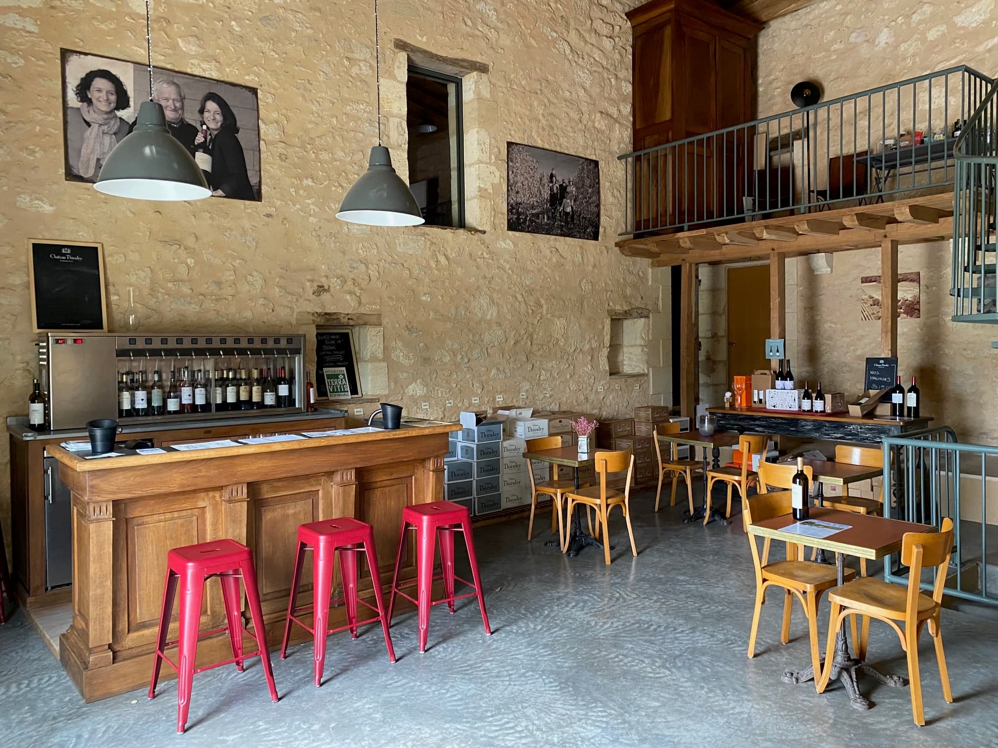 Château Thieuley - Espace dégustation