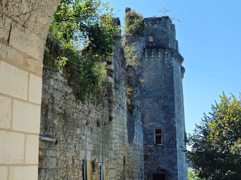 Château de Bruzac - Entrée