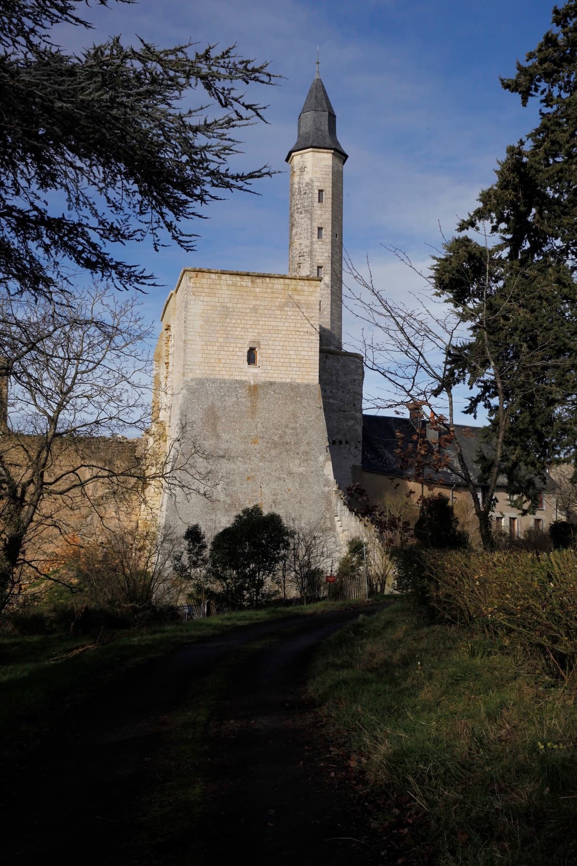 Château de Marmande arrivée légère