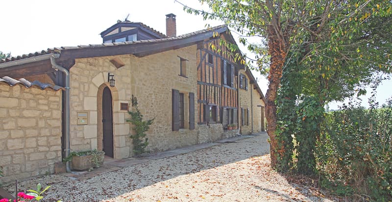 Gîte Chauprades - vue arrivée
