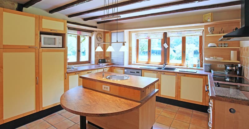 Gîte Chauprades - cuisine principale