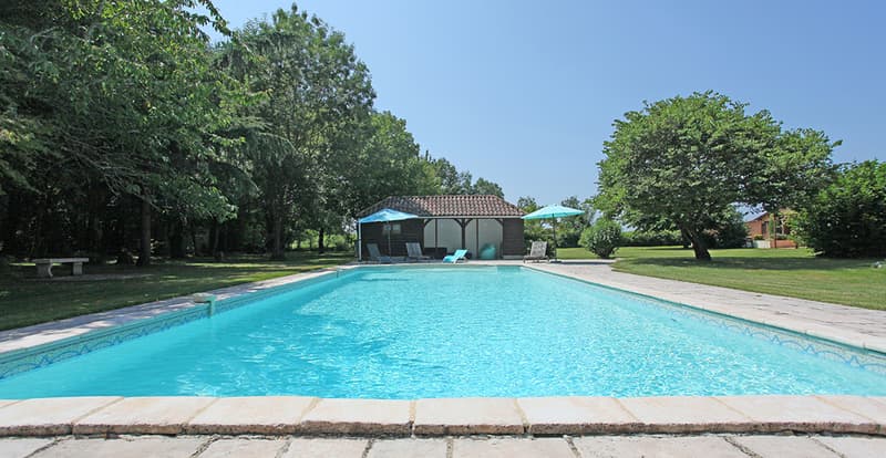 Gîte Chauprades - piscine