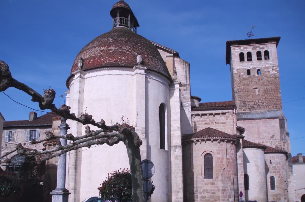 Chevet de l'abbatiale