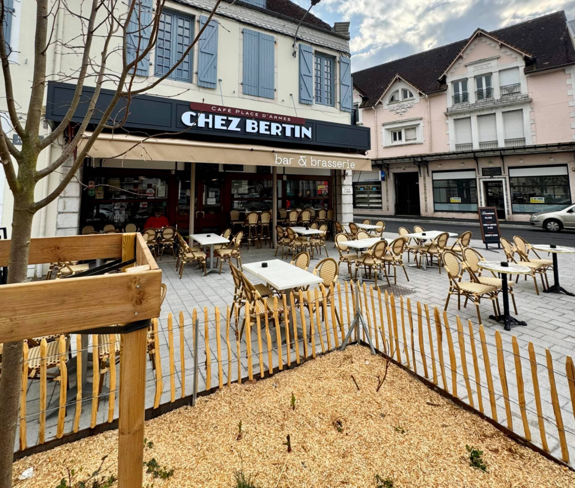 Chez Bertin - Terrasse