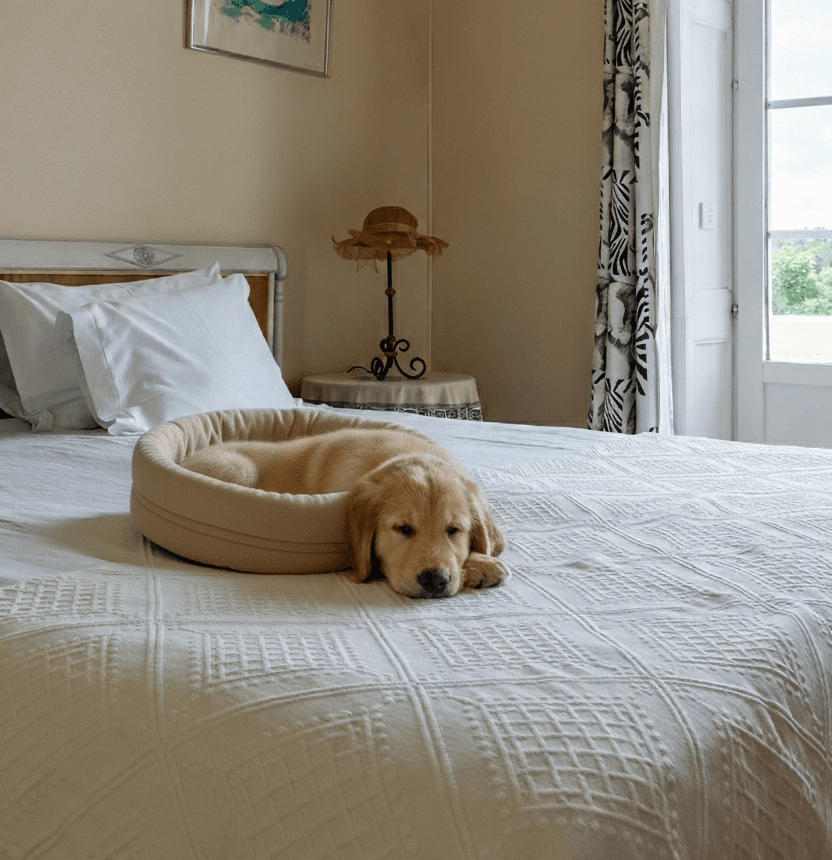 Chien accepté domaine de bassilour hotel bidart