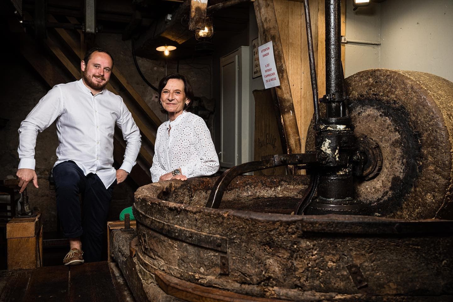 Christine et Paul Moulin de la Veyssière à Neuvic