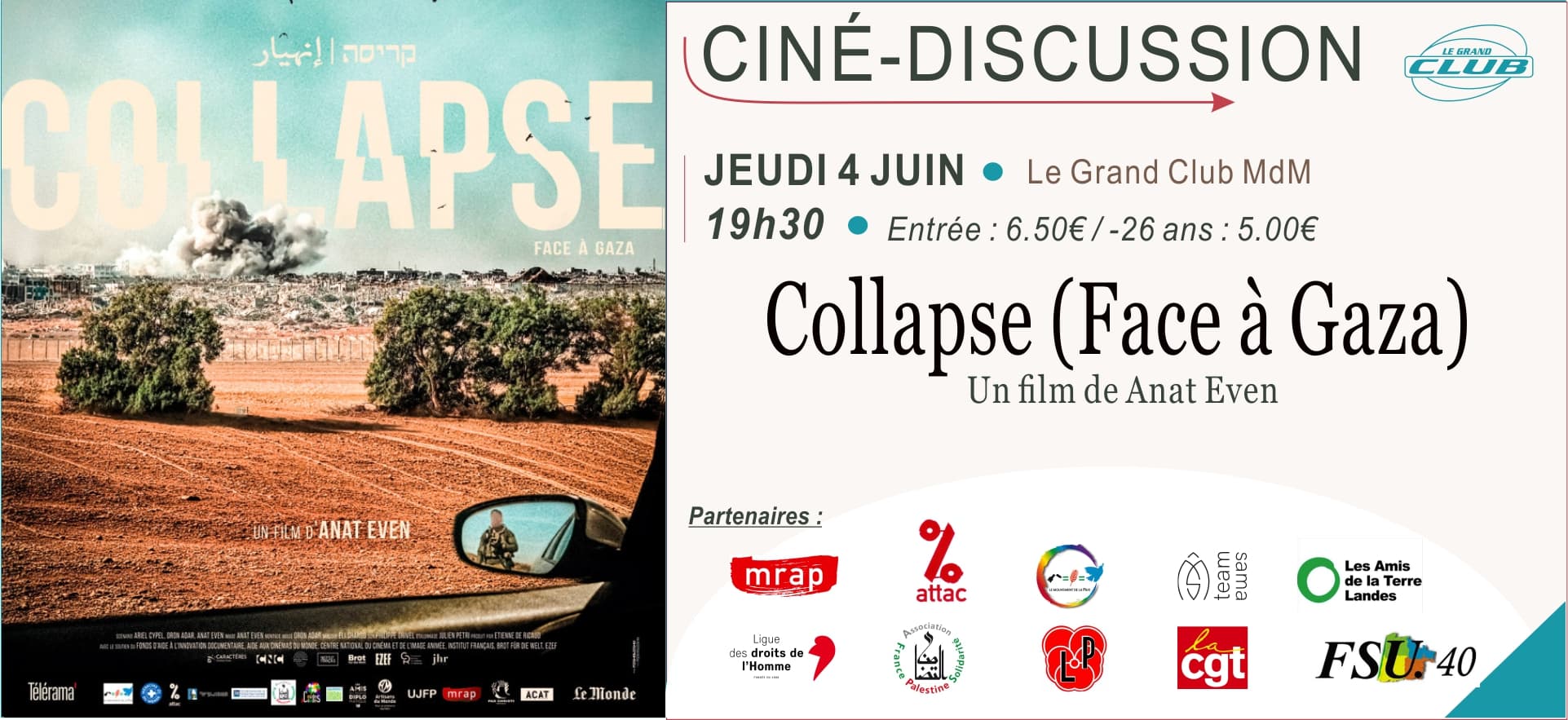 Collapse face à Gaza