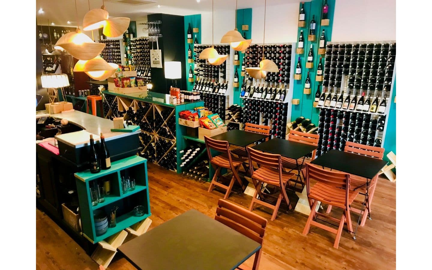 Complètement vin vin intérieur