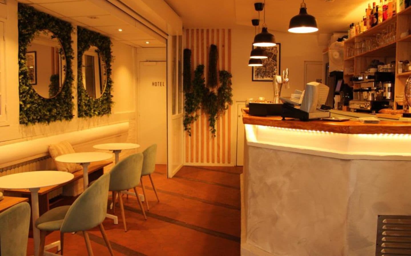 Comptoir hôtel