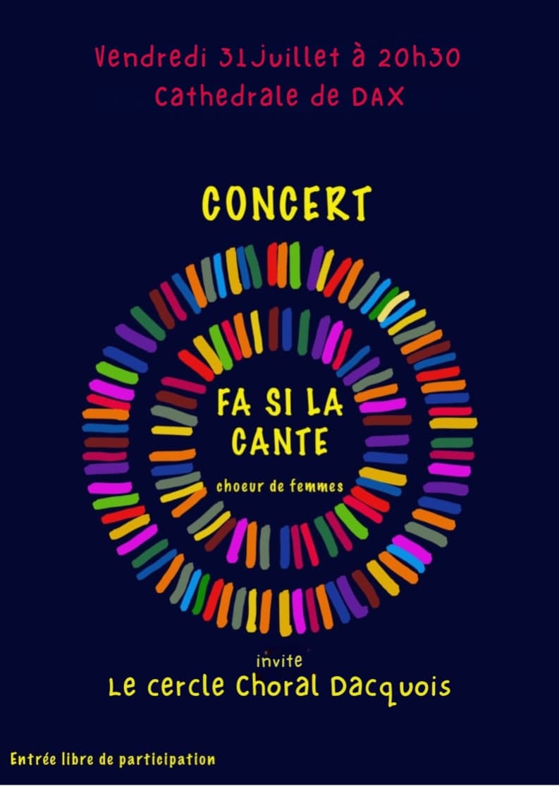 Concert du 31 Juillet