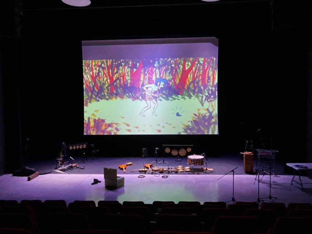 Concert illustré Bonobo-Espace culturel Aliénor d'Aquitaine