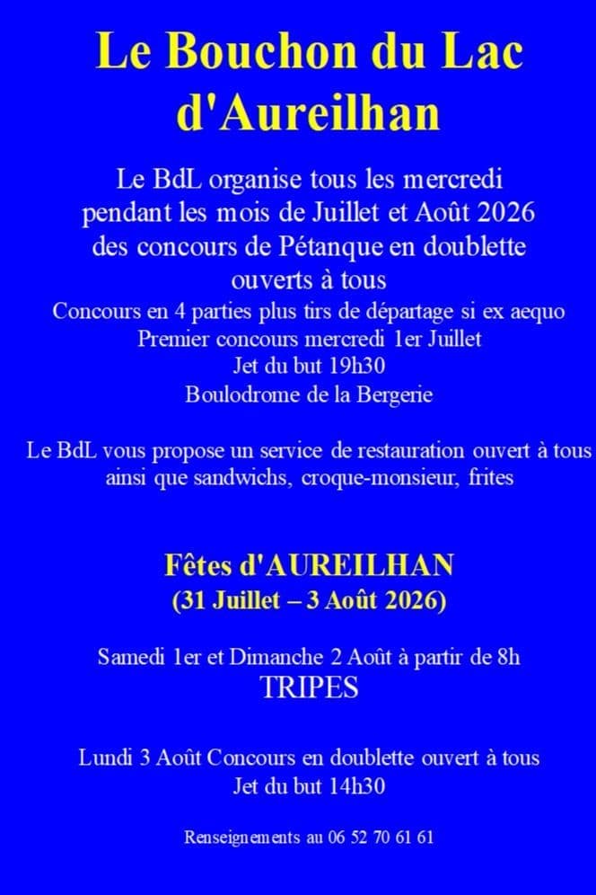 Concours été 2026