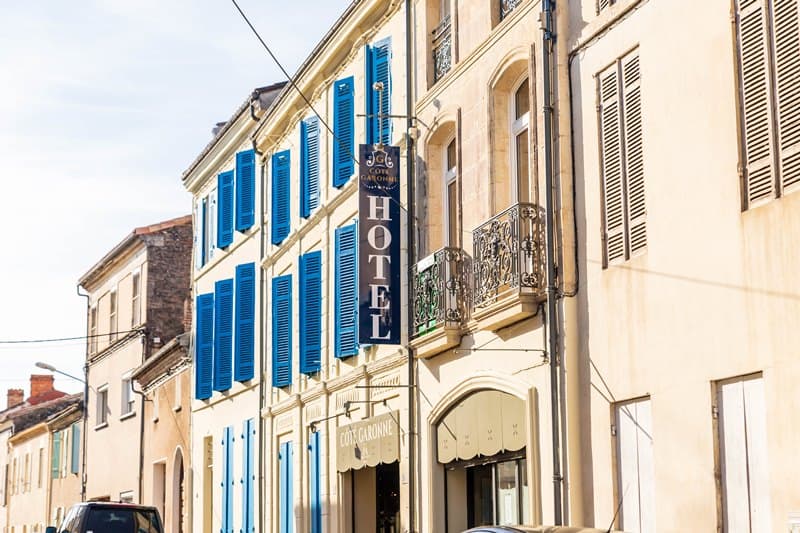 Coté Garonne - facade