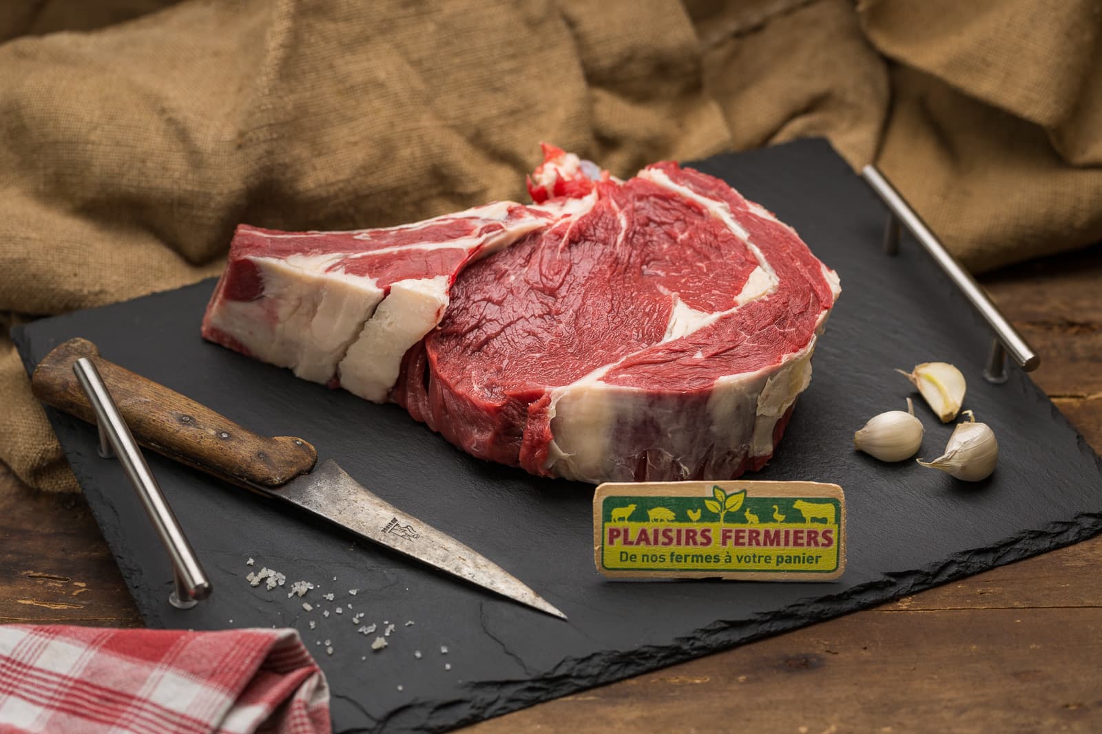 Côte de boeufs boucherie Saint Maixent