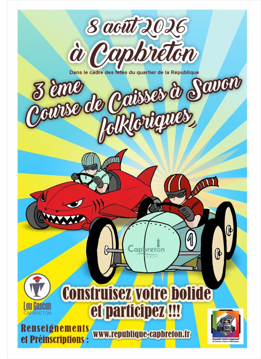 Courses-caisses-savon-affiche-2026