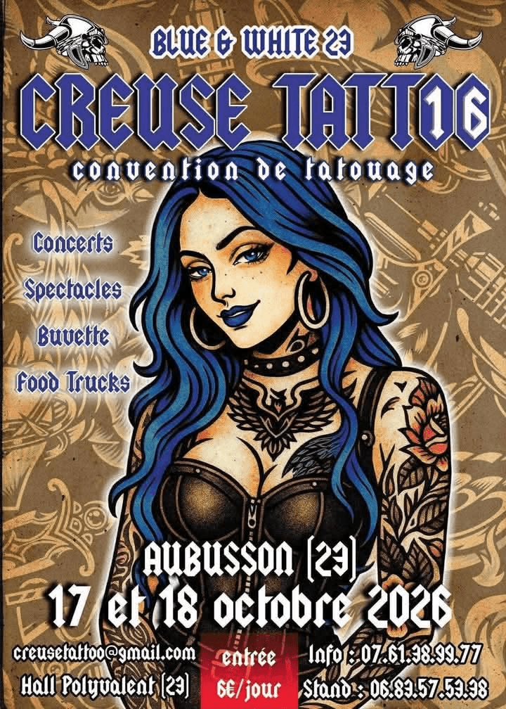 Creuse Tattoo 2026