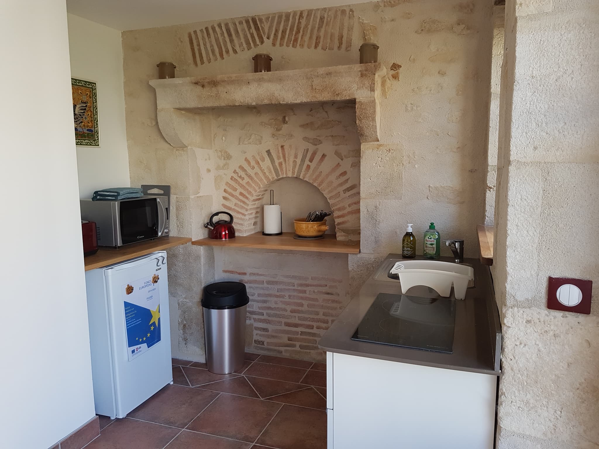 Coin kitchenette