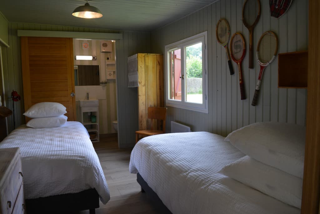 Chambre 2  lit de 90x200