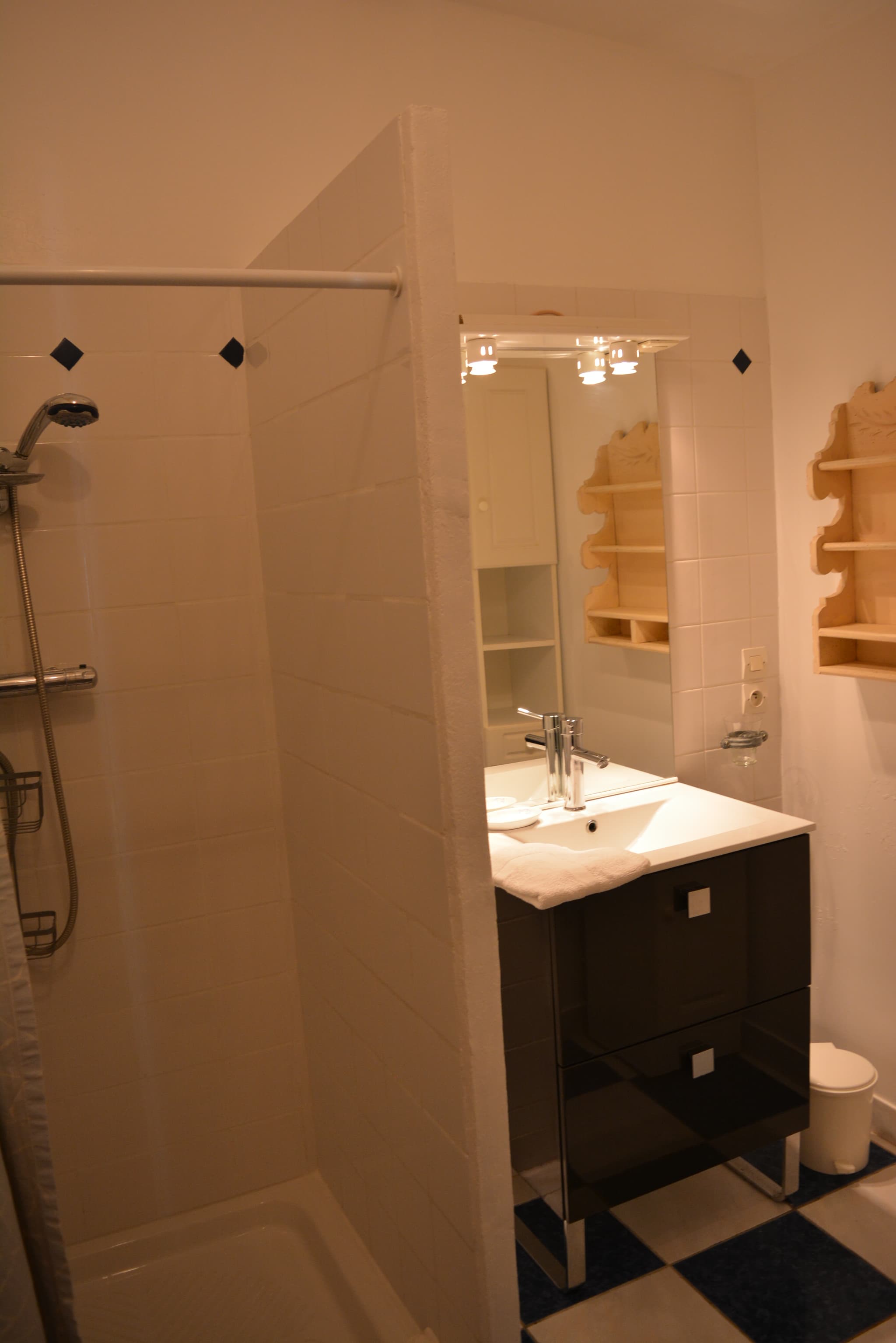 Salle d'eau le petit gîte