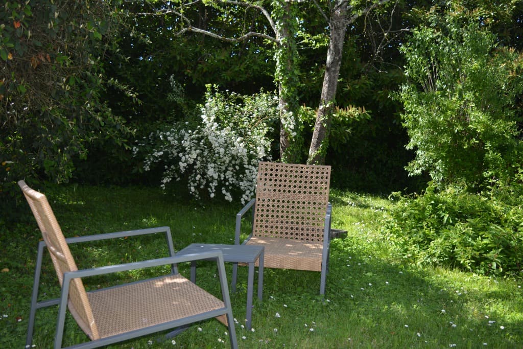 Jardin intime le carré rouge