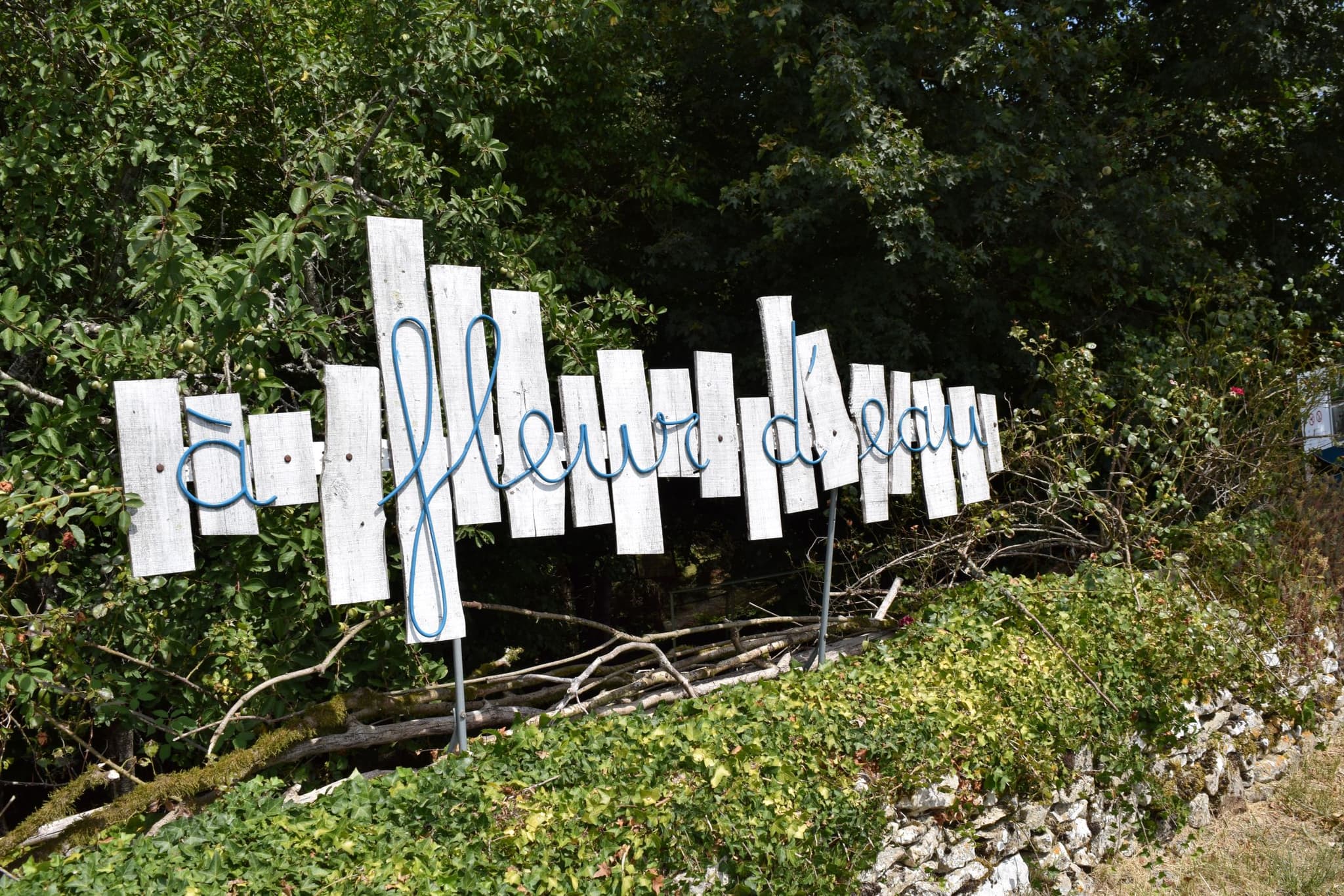 Jardin à fleur d'eau