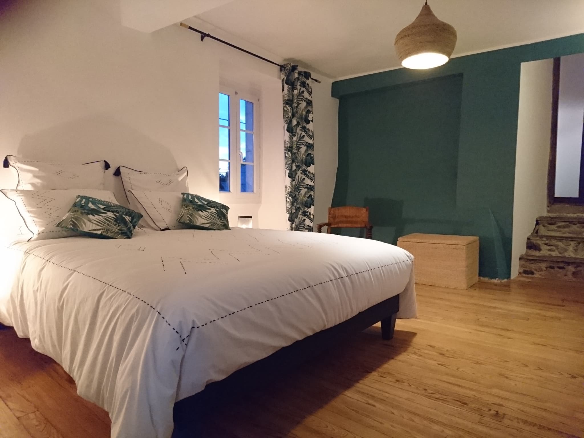 La chambre principale de La Suite Ossau