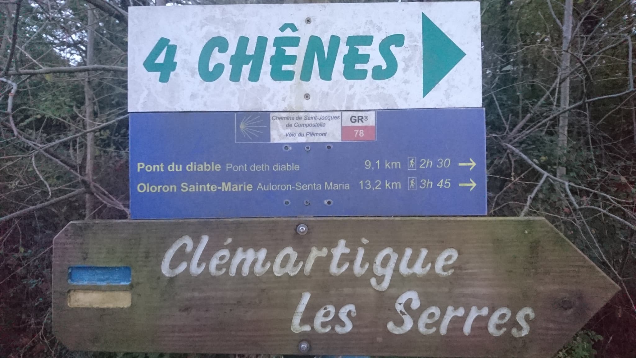 GR78 devant le clos